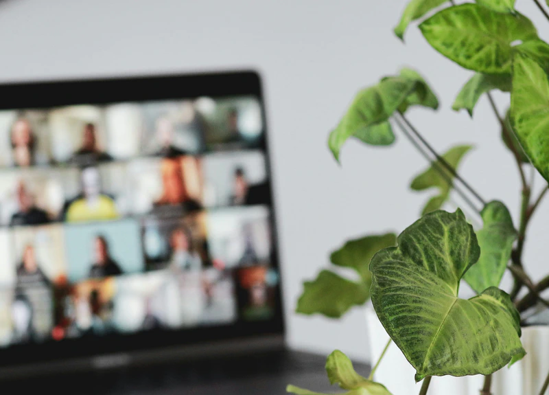 Aetna Coverage 6 Online group therapy session taking place