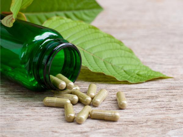 Green herbal-based prescription stimulant capsules